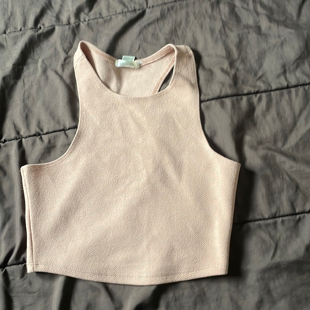 BEIGE TANK TOP